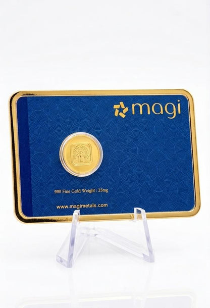 Magi Light Weight 25mg Pure Gold Banyan tree design